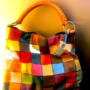 Lucky Brand leather hobo bag